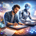 Creative content generation with AI (art, music, writing)