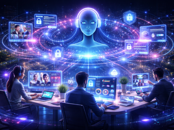 Connected Intelligence — How AI Is Powering the Future of Hybrid Work Ecosystems